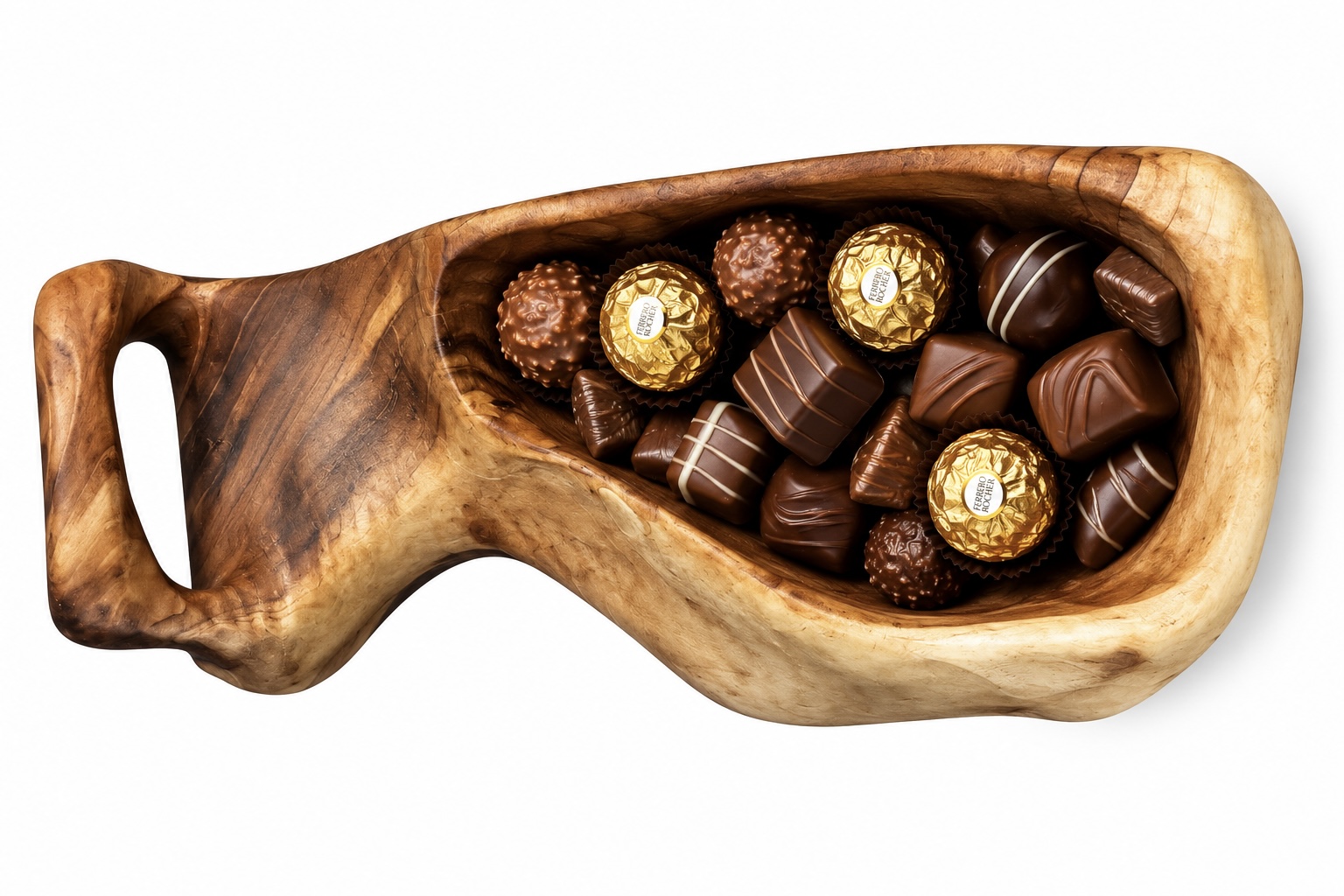 ظرف چوبی مناسب پذیرایی